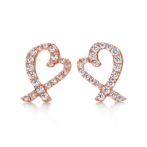 tiffany and co heart earrings replica